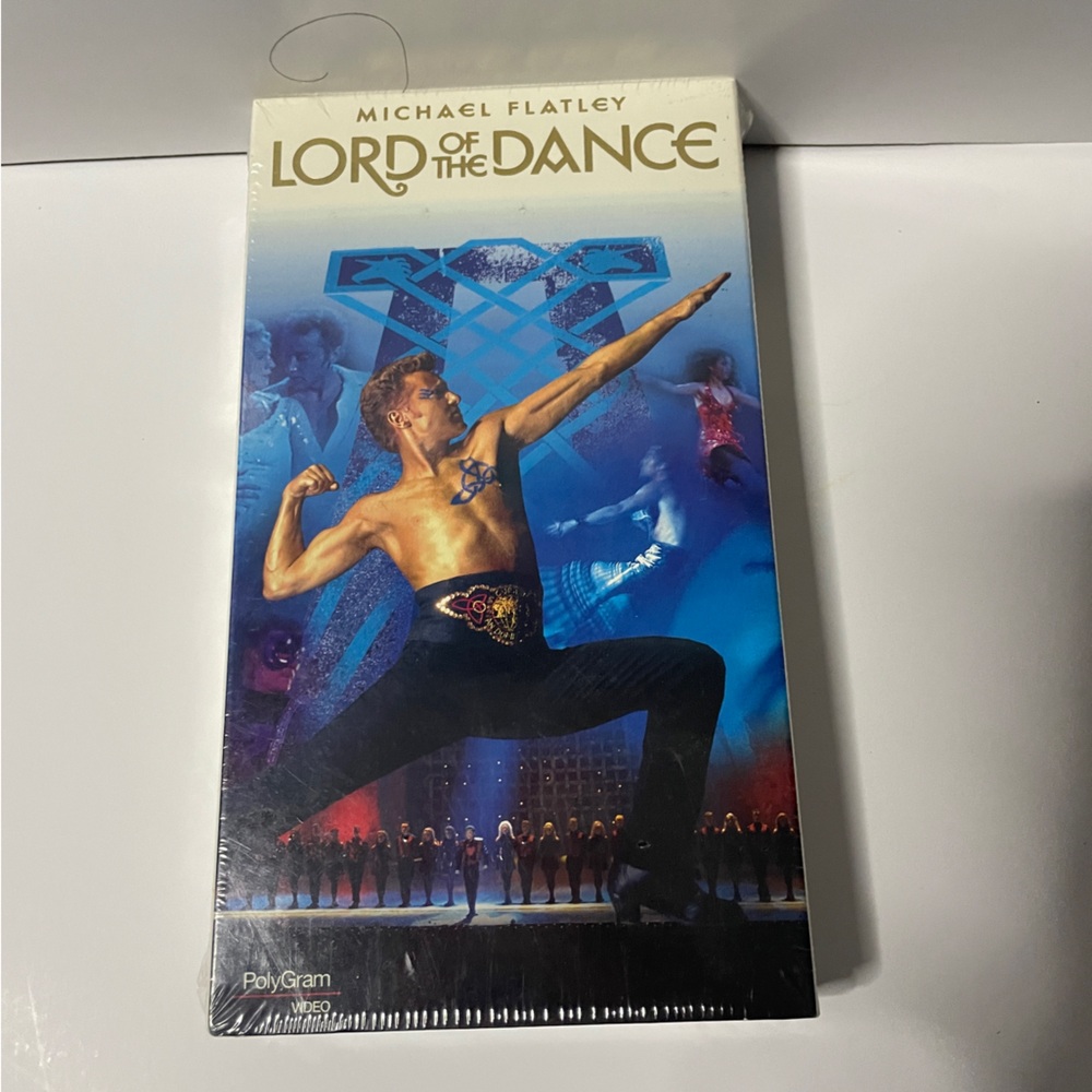 Michael Flatley Lord of the Dance VHS New Sealed Cinema Film Vintage Collectible